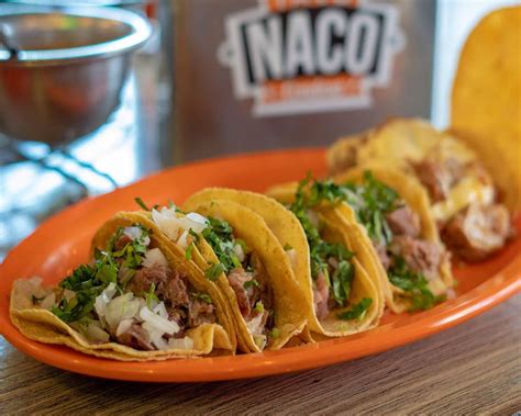 Taco naco - Love their tacos! Can’t wait to come back and try more Favel S. Great new addition to the neighborhood- I had a birria burrito and I’ll definitely go back Order your favorite tacos now! NEW HOURS 2022. Wornall rd & 79th street KC MO 64114. Monday - Sunday 11:00 am - …